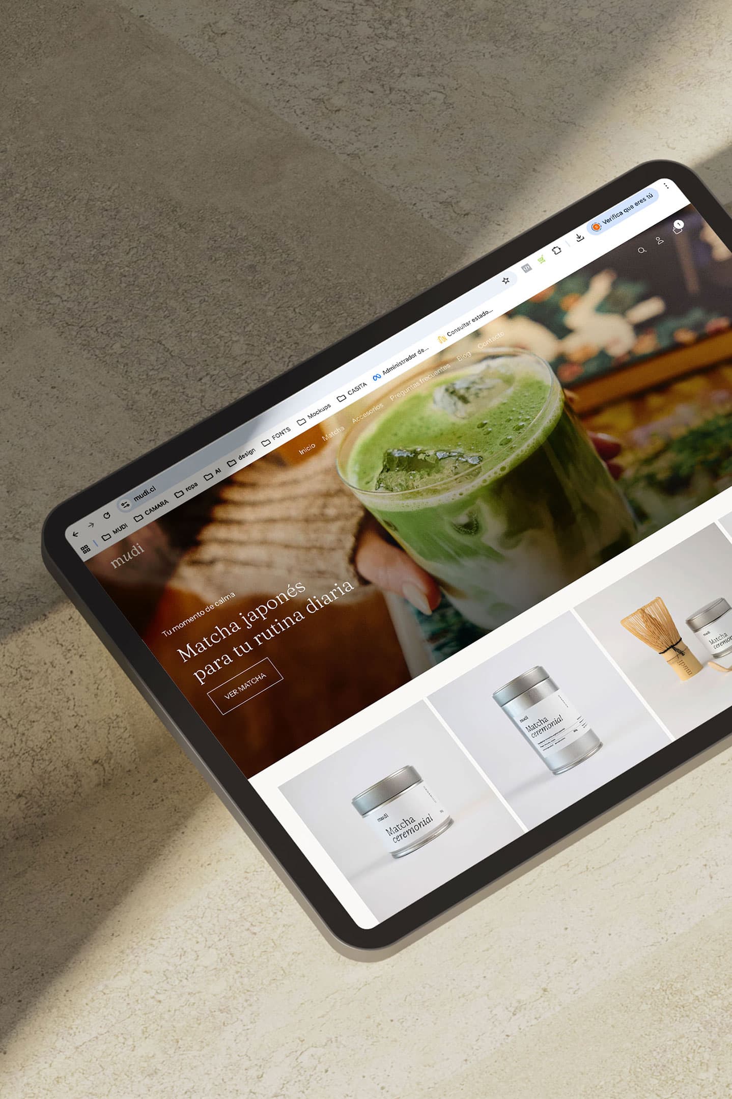 Proyecto Mudi Matcha - Estudio Mud, imagen 2